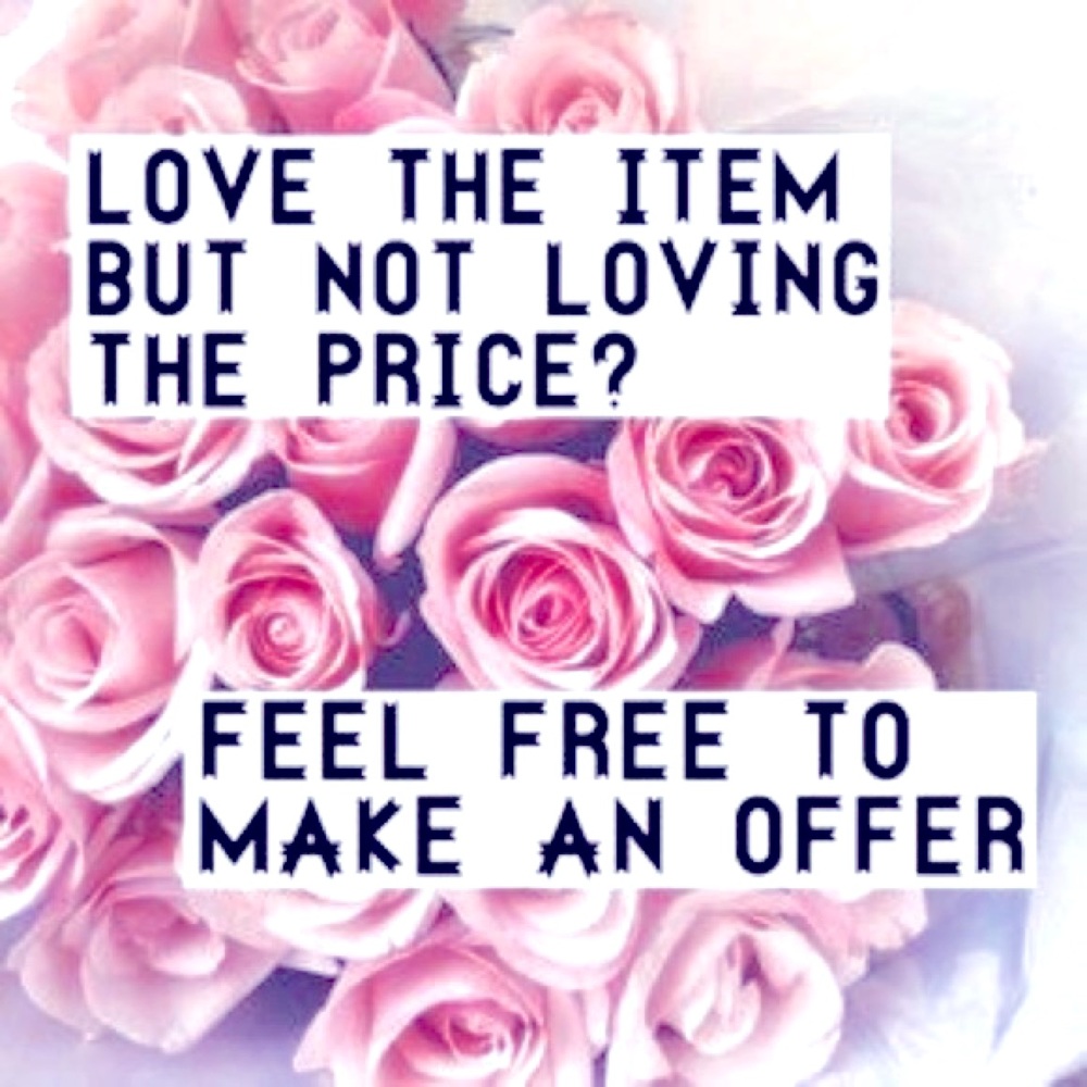 Offers are accepted ☺️